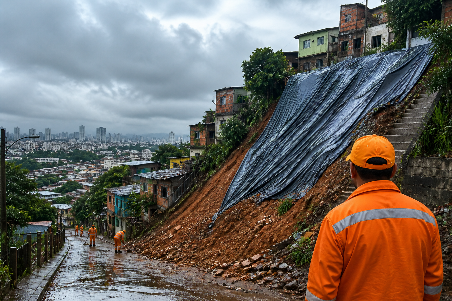 Recife solicita R$ 475 milhões ao governo federal para conter encostas