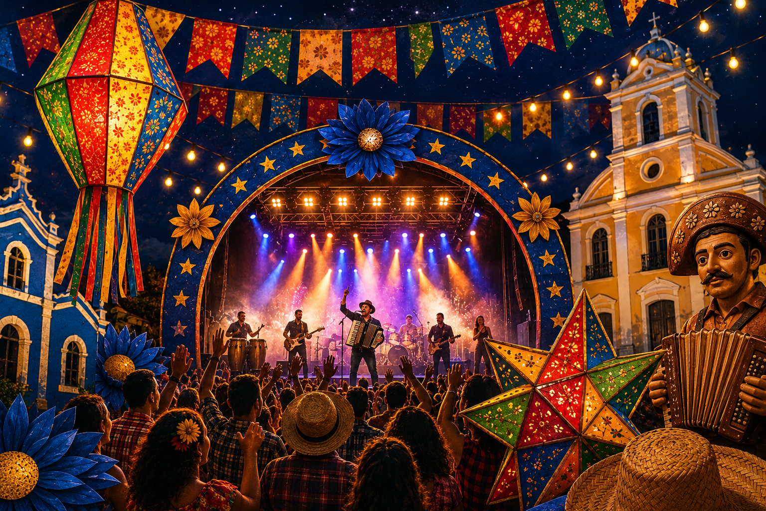 Polo Azulão aposta na diversidade musical e terá Falamansa, Nação Zumbi e Chico César no São João de Caruaru