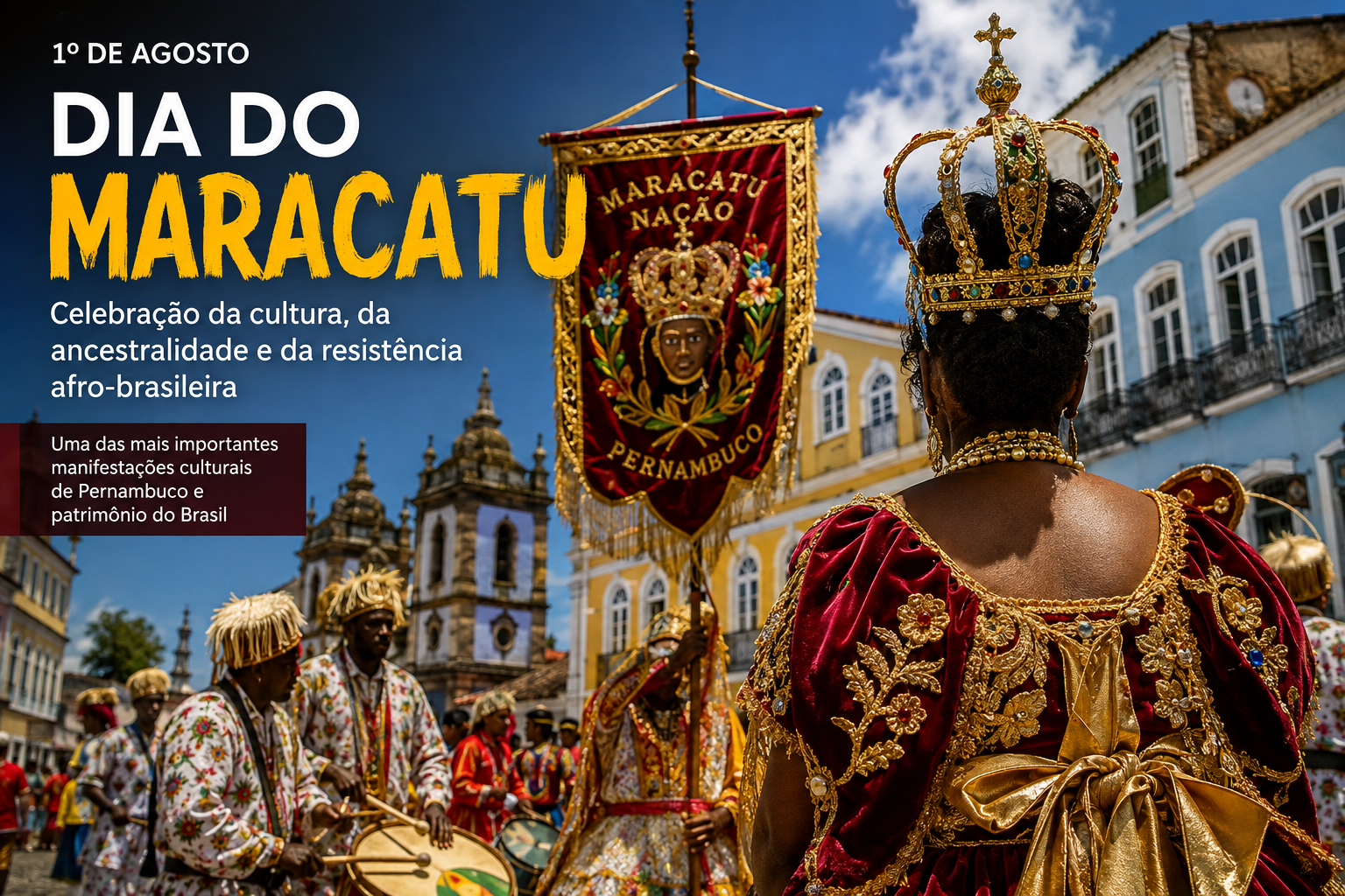 Dia do Maracatu celebra tradição centenária e reforça a importância da cultura popular brasileira