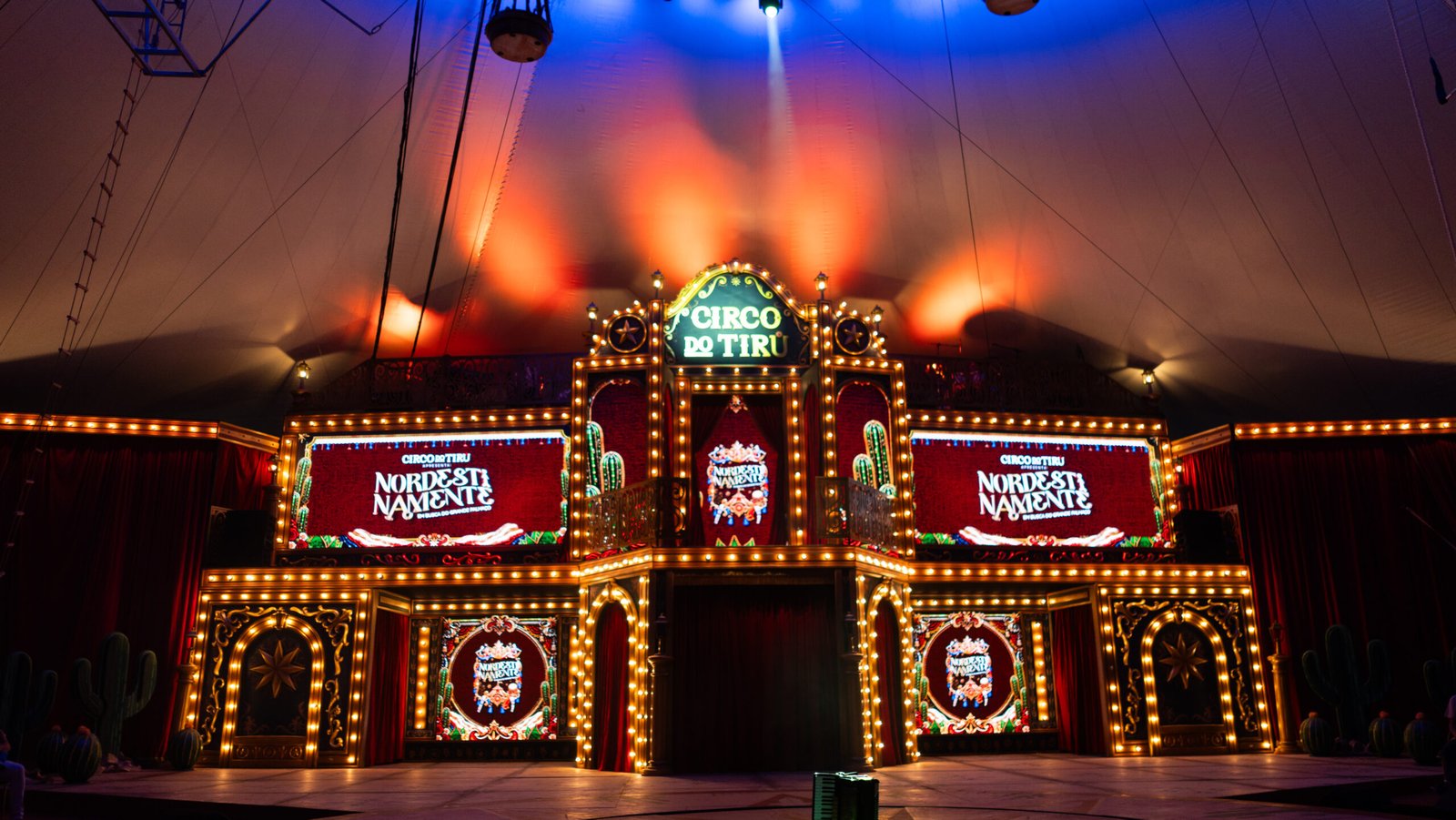 Circo do Tirú estreia ‘Nordestinamente’ com homenagem à cultura nordestina em Jaboatão