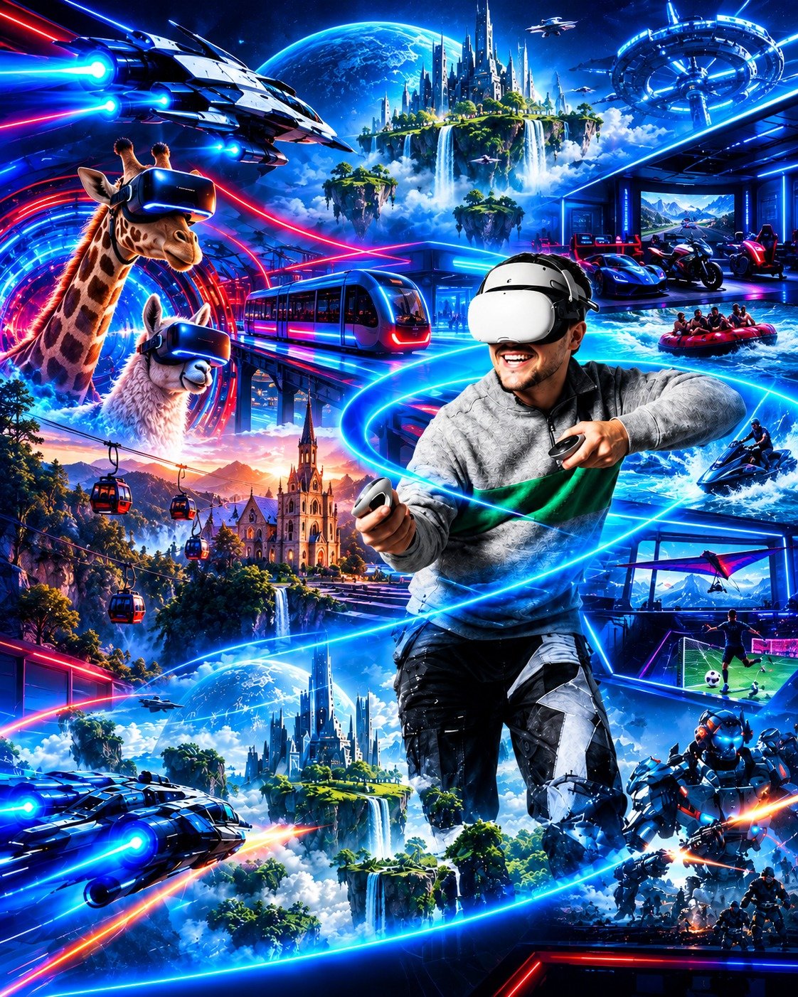 Immerse Park terá simuladores e arenas de realidade virtual de última geração